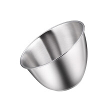 Korean Vegetable Holder for Slant Salad Serving Bowl Large Capacity Stainless Steel Tableware 12-Inch Restaurant Use