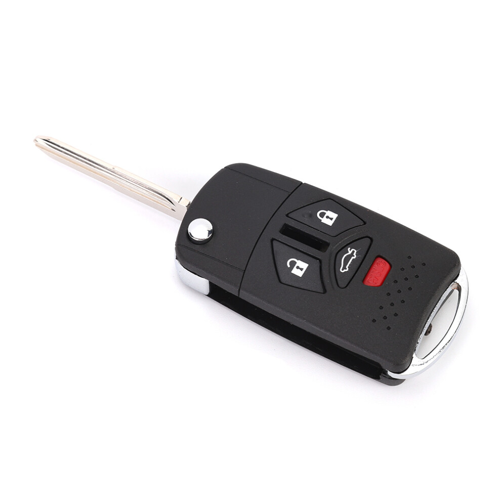 3+1 Button Folding Remote Flip Shell Key Fob Case 8320539135038