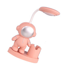 Rosa Spaceman faltbare Schreibtischlampe 9.17oz USB