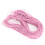Elastisches Perlenfadencord 1,5 mm 100 m Hellrosa für Schmuck DIY 2