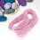 Elastisches Perlenfadencord 1,5 mm 100 m Hellrosa für Schmuck DIY 10