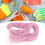 Elastisches Perlenfadencord 1,5 mm 100 m Hellrosa für Schmuck DIY 8