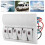 6 Gang Rocker Switch Panel Circuit Breaker with 10