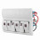 6 Gang Rocker Switch Panel Circuit Breaker with 6