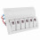 6 Gang Rocker Switch Panel Circuit Breaker with 4