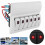 6 Gang Rocker Switch Panel Circuit Breaker with 11
