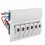 6 Gang Rocker Switch Panel Circuit Breaker with 2