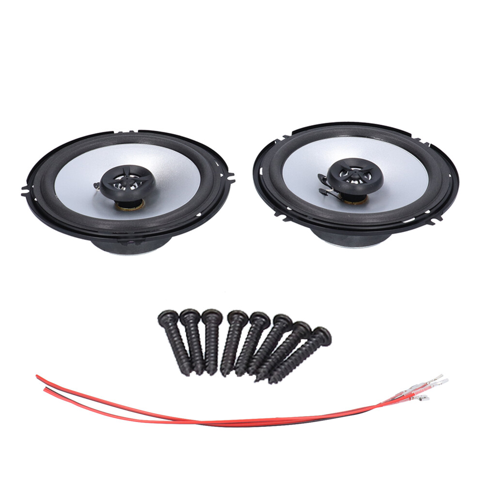 2Pcs 6.5In Car Speaker Coaxial 120W High Power 8320539135496