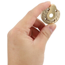 Messing Schwerlast-Upgrade-Teile für Axial SCX10 III & Capra, 40 mm, 8 mm, Gold, 2 Stück