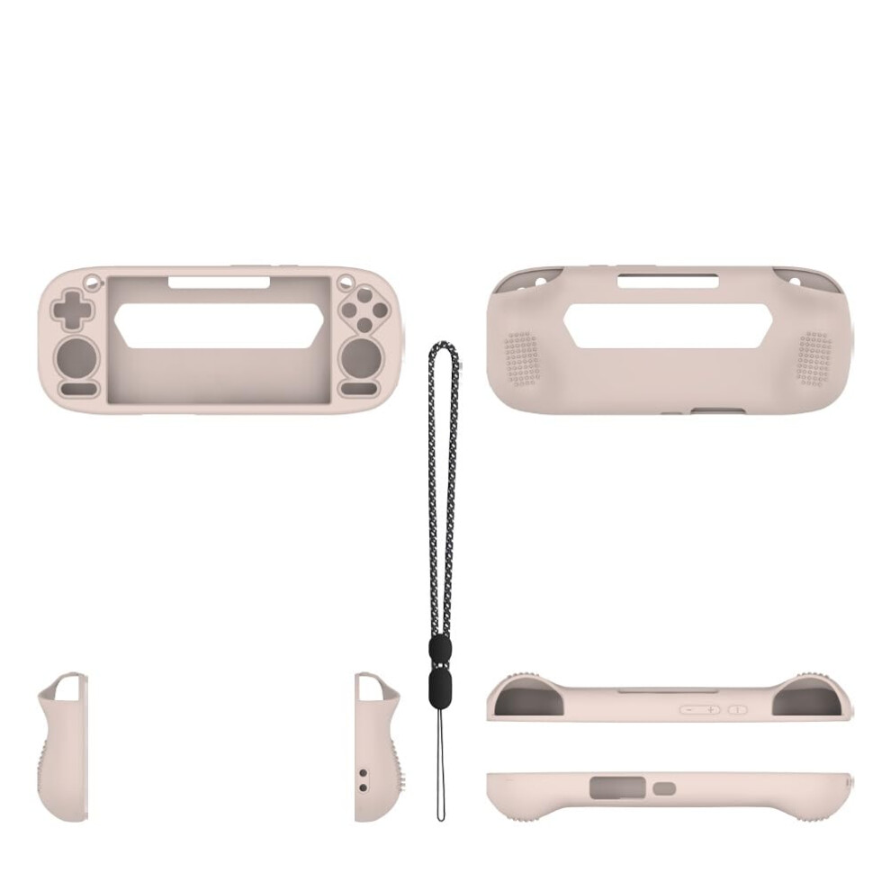 Case For Retroid Pocket 5, Silicone Shockproof Protective Cover For Handheld Game Console, Anti-Slip Design, White 6447073628795