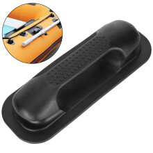 Aufblasbarer Gummiboote-Seitengriff 24,6x9,1cm Schwarz