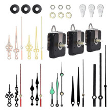 Clock Hands And Motor Kit Clock Mechanism Replacement with 7 Pairs Of Quartz Clock Movement Repair