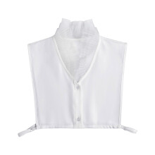 Women's Detachable Collar Fashion Layered Ruffled Faux Half