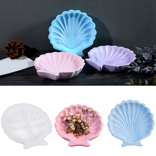 Artistic Silicone Plate Crafting Mold Creative Sea Shell 1