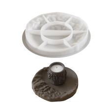 Handcraft Enthusiasts Oval Silicone Dish Mold for Resin Epoxy