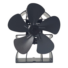 Indoor Heating Solution Aluminum Heat Activated 5Blade Fan For
