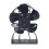 Indoor Heating Solution Aluminum Heat Activated 5Blade Fan For 4
