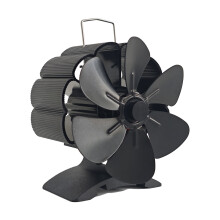 Stove Fan 6 Leaves Wood Stove Fan Quiet Heat Powered Wood