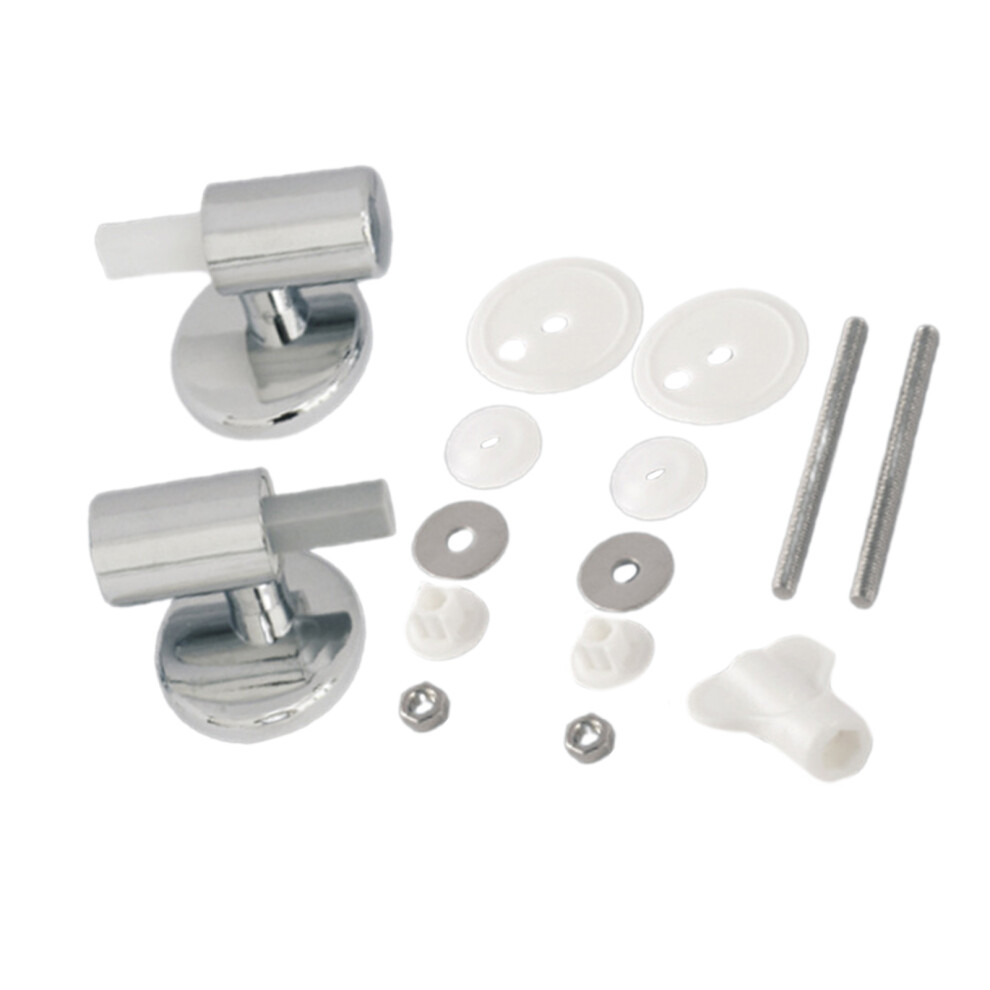 Soft Lowering Toilet Seats Hinges Set Slow Drop Seats Fittings 7627000100450