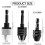 3pcs 1/4 Inch Hex Keyless Drill Chuck Quick Change Adapter Converter Impact Drills , Electric Tool 9