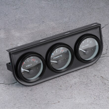 3-in-1-Kfz-Messerset: Spannungsmesser 8-16V, Temperatur 40-120C,Öldruck 0-7kg