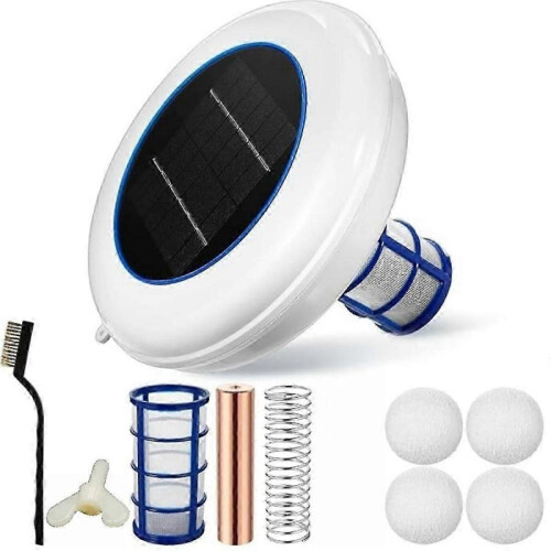 Solar Pool Ionizer Floating Water Cleaner and Purifier for Swimming Pools