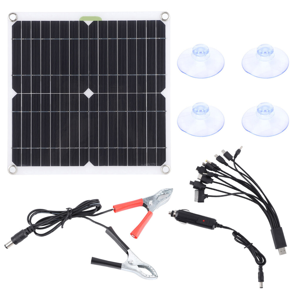 200W Car Solar Panel Charger Kit Portable 8320539137100