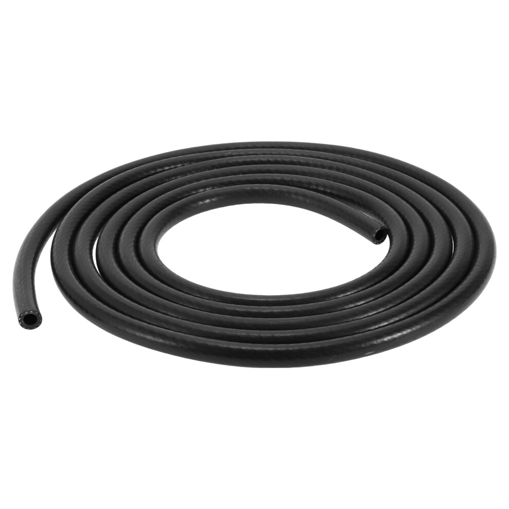 Silicone Vacuum Tubing Hose 5/16" Id 8Mm High Temperature 16.4Ft Automotive Vacuum Line 3Mm Thickness 130Psi Black 9016109807410