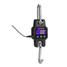 (BL) 300kg/50g Bluetooth Crane Scale Rechargeable Portable Hanging Industrial Hook Stainless Steel with 4.0 BT USB