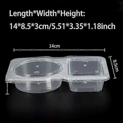 (15pcs) Reusable Snack Pack Containers,nut Cheese Collapsible Snack Containers With Lids_XG 2