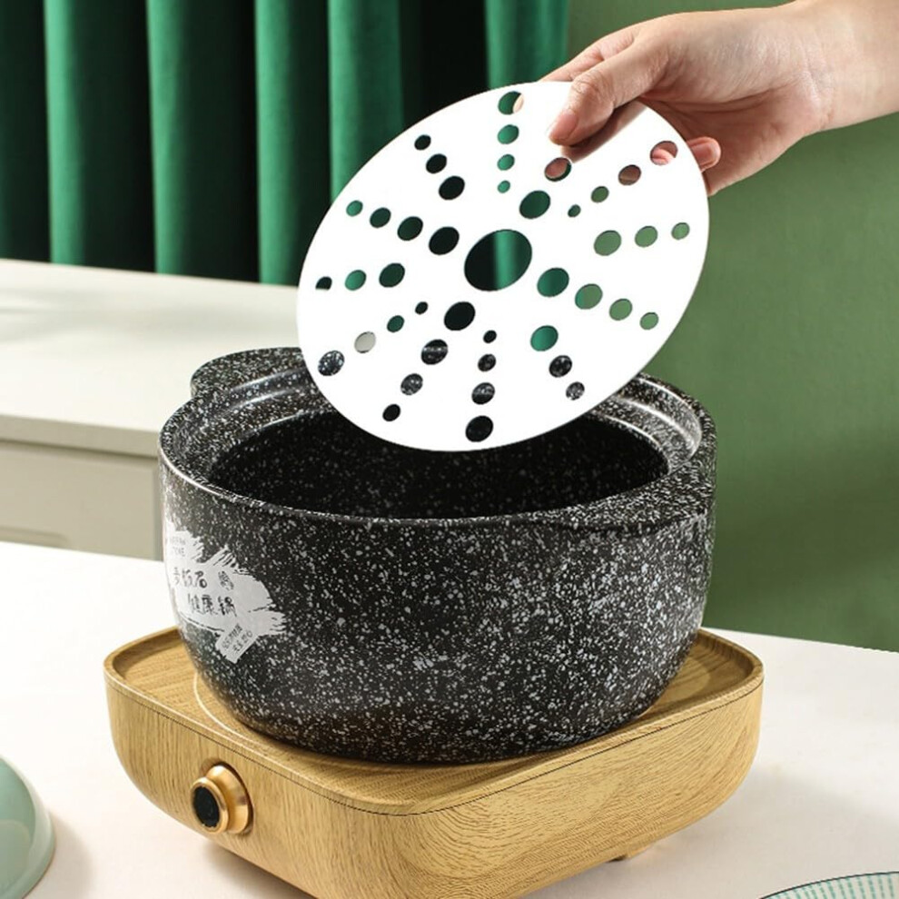 Convert Glass and Non-Magnetic Pots to Induction Cooktops with 23cm Stainless Steel Heat Diffuser Disc Adapter Plate-image-OPC-PKFF8YM-NEW