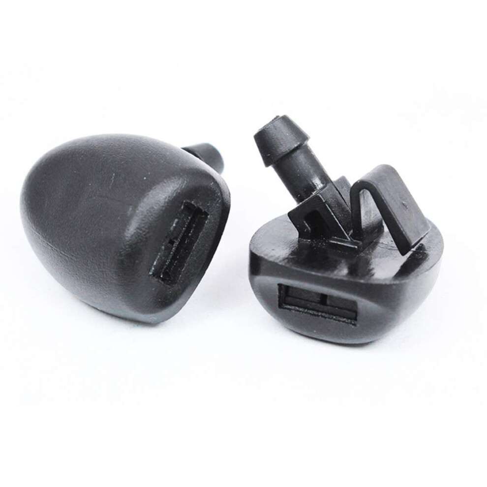 Car Front Windshield Wiper Washer Nozzles For Peugeot 206 206 Plus 407 Windscreen Washer Spray Jet Nozzle 2Pcs 6447073629860