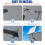 Supporto satellitare grigio V2 100x100x3mm 35/38mm 6