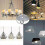 2pcs Metal Round Base Ceiling Hook 90mm Heavy Duty Chandelier Hook Fitting_XG 2