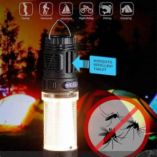 (Green) Portable Bugs Defence Camping Light For Outdoor_XG 1