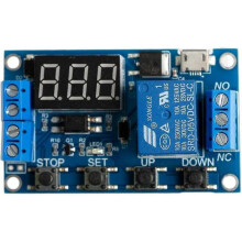 Store 6-30v Adjustable Relay Timer Cycle Module Switch Trigger Time Delay Circuit Board (yu-b)