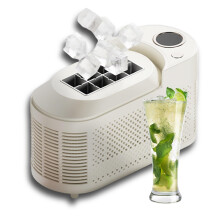 Portable Ice Makers Countertop Ice Maker With Removable Top Cover Quiet Operation White For Home Kitchen Office Bar RV