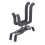 Ukulele Violin Stand Foldable Retractable Metal 2
