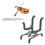 Ukulele Violin Stand Foldable Retractable Metal 4