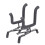 Ukulele Violin Stand Foldable Retractable Metal 15