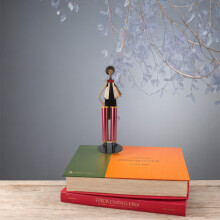 Schlagzeuger Statue Eisen Trommler Skulptur 20 cm