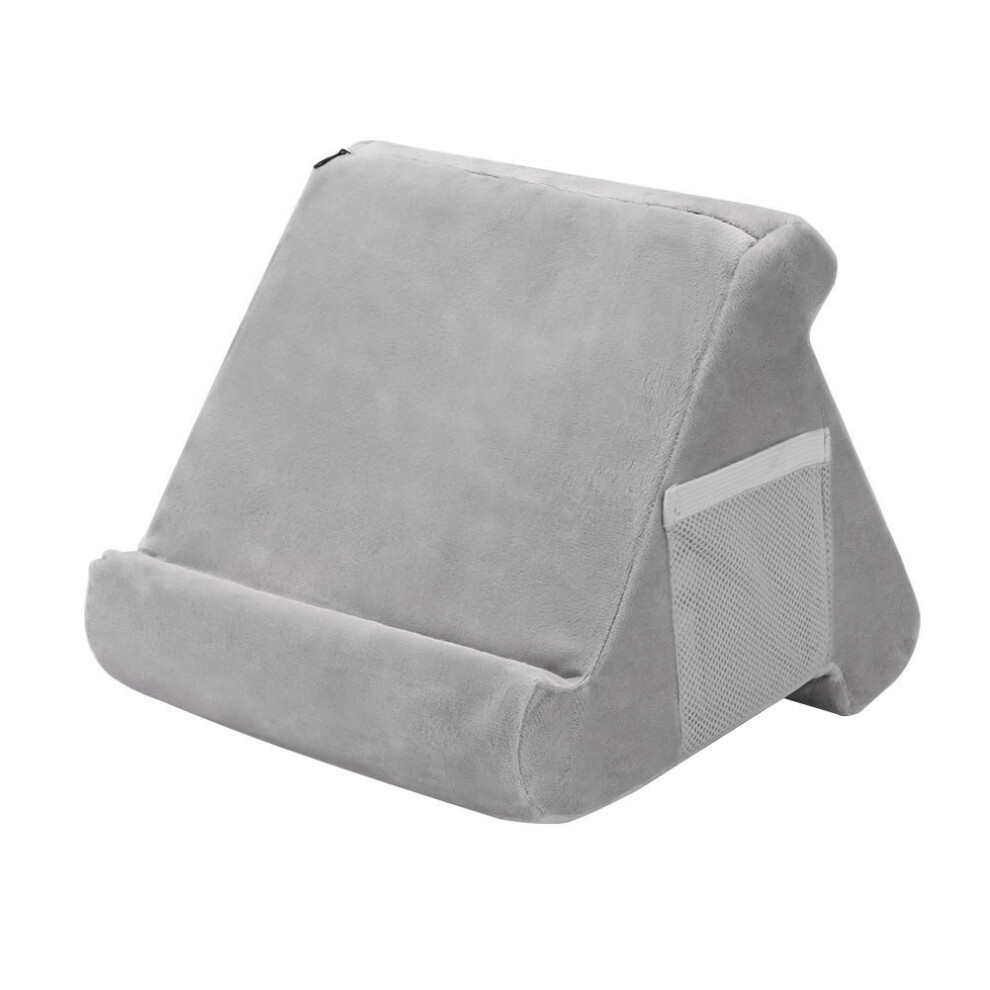 (Gray) Soft Pillow Lap Stand For Ipad Holder Tablet Multiangle Cushion Phone Laptop-image-OPC-PKFFN2Z-NEW