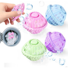 Pet Hair Remover for Laundry - Reusable Lint Removal Balls for Washing Machines, 4 Colors, with Filter Net for Pet Hair Cleaning