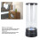 Bubble Fish Lampe 10.5x28.5cm Farbwechsel USB 7