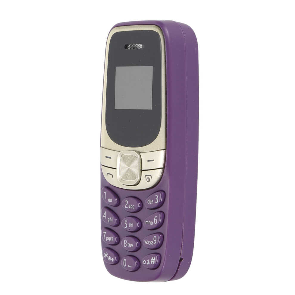 Tiny Dual Sim 2G Phone With Mp3 & Voice Changer For Kids - Purple 4611349071406