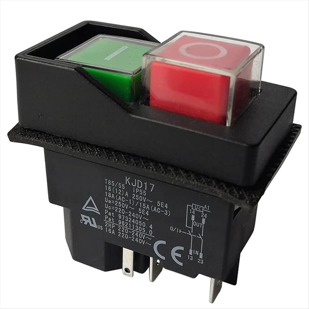 Electromagnetic Switches Pushbutton Switches Kjd17 220V 5 Pin 4714049907454