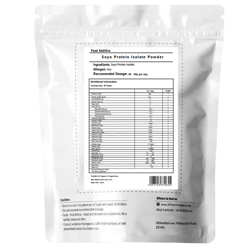 Pure Vegan - Soy Protein Isolate Soya 90% - Vegetarian - 100g Powder 1