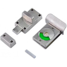 Toilet Door Lock with Red And Green Indicator Replacement Parts Indicating Dormant Lock for Public Toilet