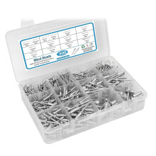 500pcs Rivets With Washers set Blind Rivets Assorted Size for