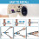 500pcs  Rivets With Washers set Blind Rivets Assorted Size for 7